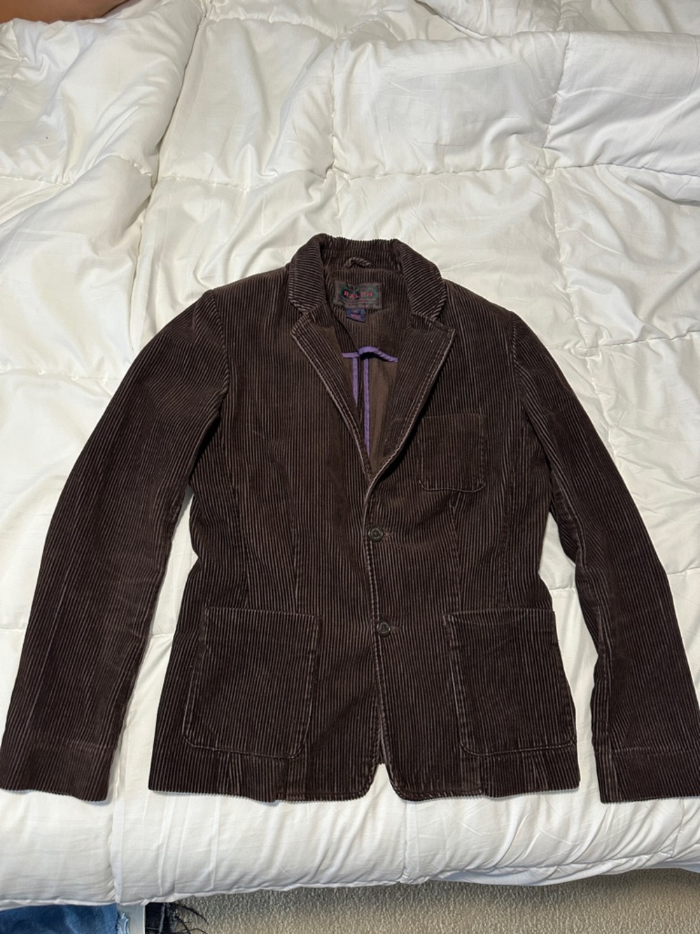 Ralph Corduroy Jacket in Rich Brown
